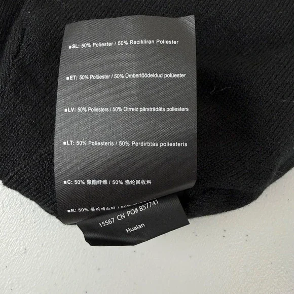 Burton Beanie Adult One Size Pink Black Billboard Reversible Knit Hat Winter NEW - Picture 8 of 8